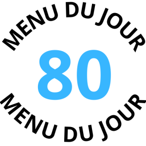 Menu du jour 80