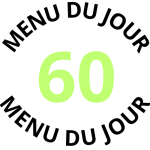 Menu du jour 60