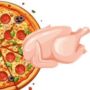 Chicken Pizza | دجاج بيتزا