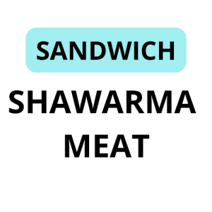 SHAWARMA MEAT Sandwich/شاورما لحم ساندويتش